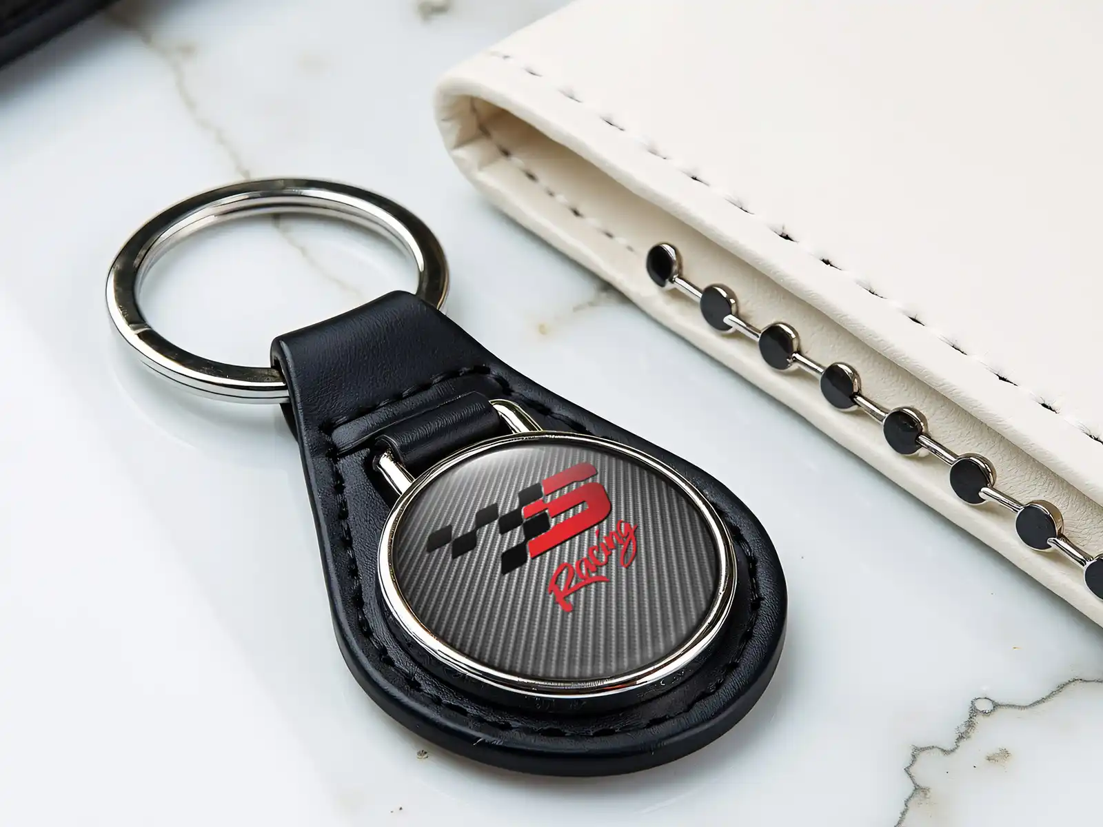 Designer Keychain High-Quality Made Modern Style